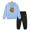 Italian Brainrot Autumn Anime hoodie Fleece Sweatshirt Jacket 2pcs pullover+Pants boys girls Hooded Sets kids boutique clothes