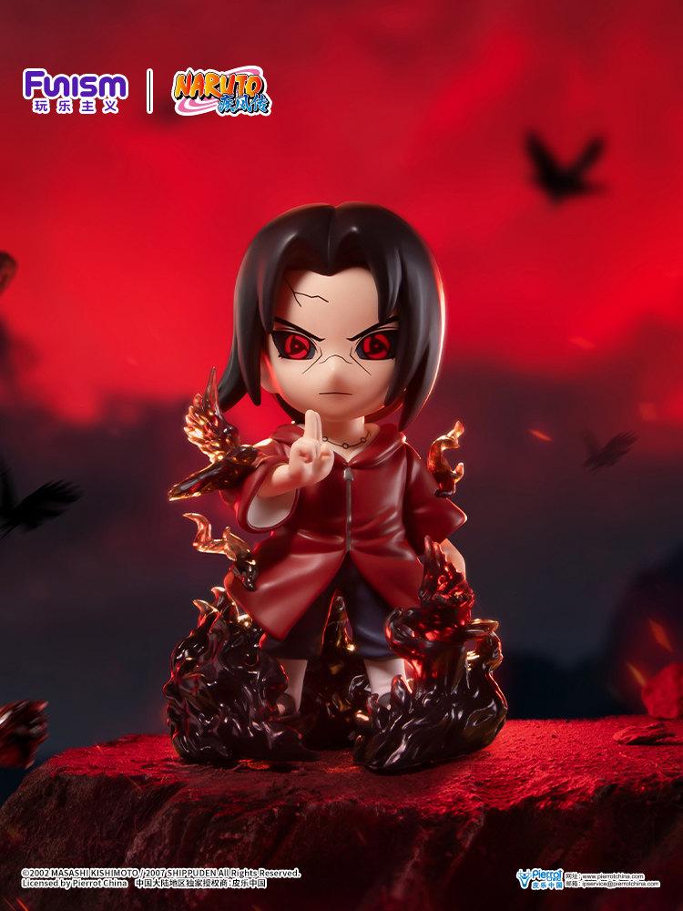 Funism Genuine Naruto Shippuden Anime Figure Blind Box Ultimate Battle Action Figures with Magnetic Identity Card Collectible