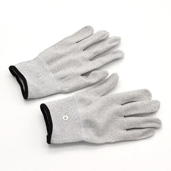 1 Paar Massagehandschuhe mit 1 Kabel