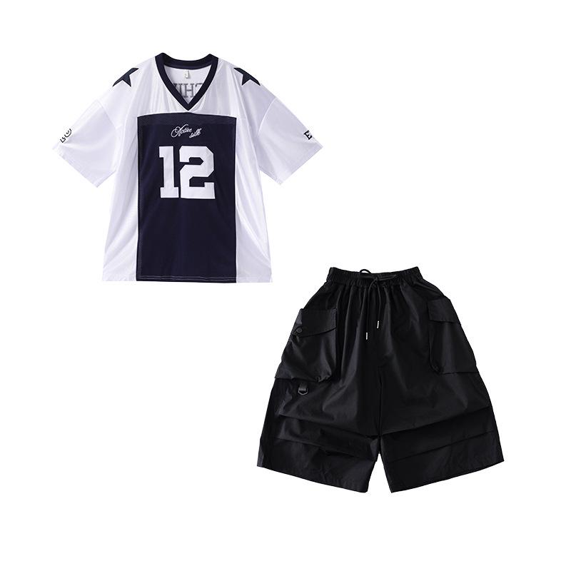 Kids' Silver Hip Hop Dance Costume Set for Boys & Girls