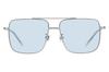[Zoff] SUNCUTGlassesUV100% CUT TREND SUNGLASSES Wellington-style Sunglasses (Silver - ZY262G0115E1)  Metal Frame, Colored Lenses, Stylish, UV