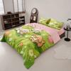 3pcs Cartoon Cute Dog Animal Print Coreless Down Duvet Cover Set, Multi Size Bedding Decoration, Machine Washable
