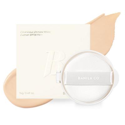 Banila Co Covericious Ultimate White Cushion Foundation Refill 14g, 21 Ivory, 1 Piece