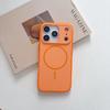 Dual-Color Frosted Magnetic Phone Case for Apple iPhone 16 Pro Max - Anti-Slip Frame, Compatible with 17 Air and 15 Pro