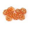 30 Pezzi Bottoni Fiore Rosa Acrilico Bottoni Camicie Maglioni Accessori Cucito Artigianato Fai da Te