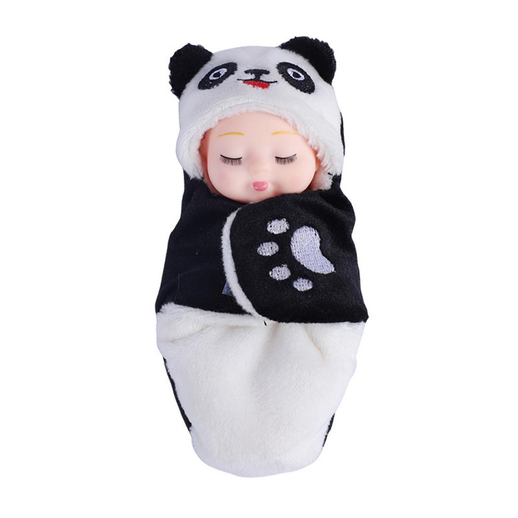 4 Inch Babypoppen 6-delige set Realistische Babypoppen Speelgoed met schattige handgemaakte poppenkleding Geschikt voor kinderen van 3 jaar en ouder