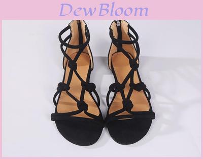 Luxurious Ladies Women Sandals Fashion Casual Shoes Slippers Flat Retro New Large Size