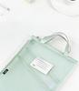 Popular L-Shaped Zippered File Bag - Student Organizer for Books and Papers