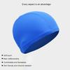 1Pcs Ultra-Thin Free Size Unisex Polyester Cloth Swimming Cap Protecting Ears Long Hair Water Sports Swimming Cap