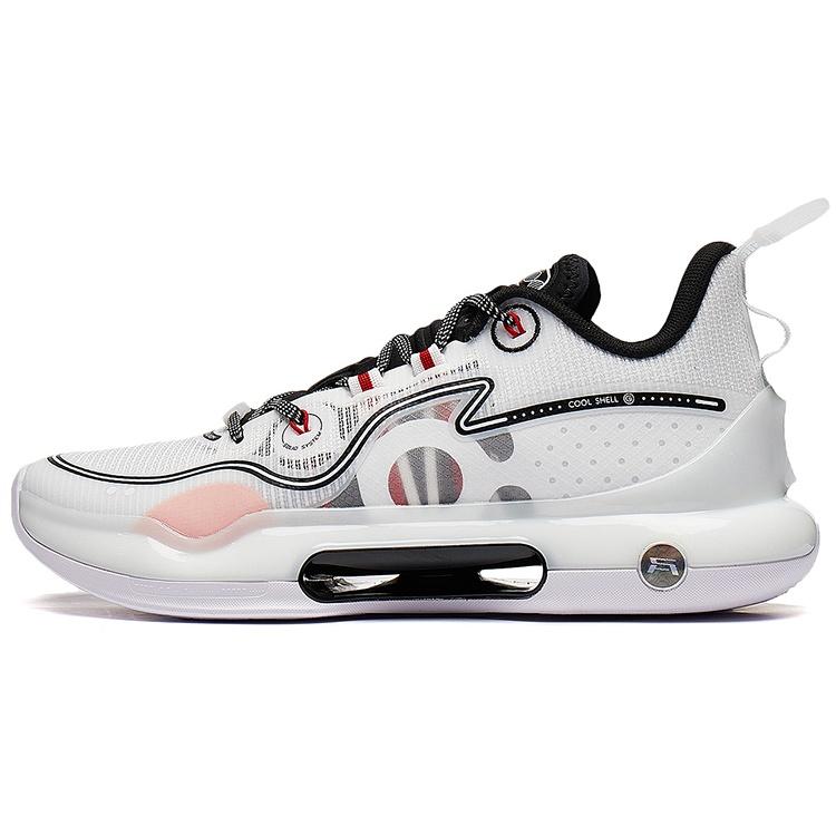 Li-Ning Yushuai Evolution Low White Black Men s ABAS161-1 EU 44⅓