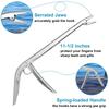 Stainless Steel Hook Remover Fish Clamp Pliers Fish Hook Removal Pliers Fishing Hook Tool Fishing Tackle Fish Control Pliers