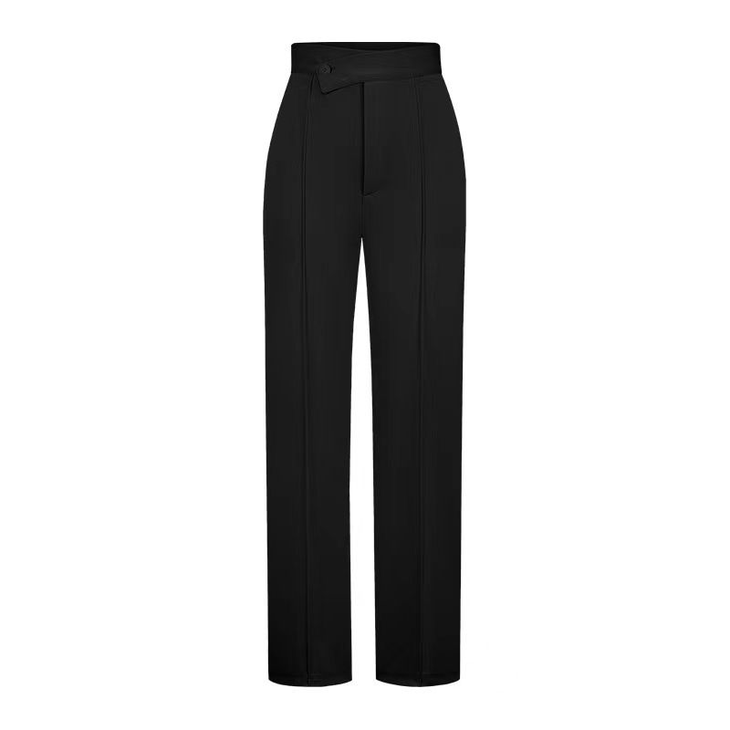 Fashion Wind Elegant Bootcut Pants Casual Fashionable Wide Leg Pants High Waisted Wide Leg Pants