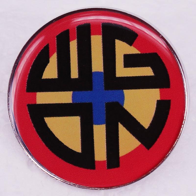 Living Life: Eat the Dead Dawn TV Logo Brooch
