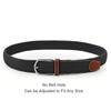 No Hole Stretch Woven Belt Adjustable Men's Waistband Premium Elastic Braided Belt  Work