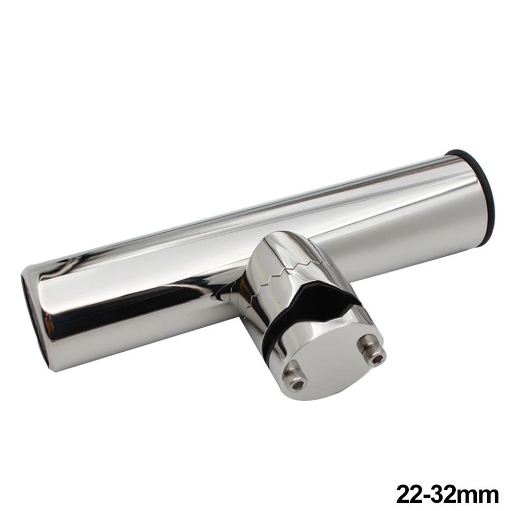 Uchwyt na wędki ze stali nierdzewnej obracany o 360 stopni z regulacją kąta nachylenia rury, wspornik na wędki jachtowe, wiele specyfikacji