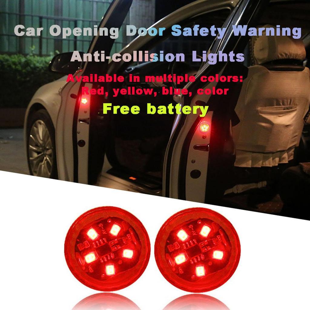 Car Door Warning Light - Car Door Safety LED Warning Light, Safety Light, Strobe