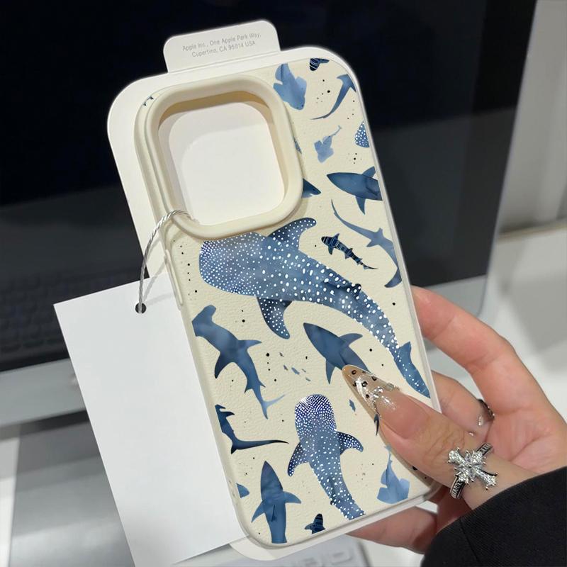 

Мультяшные Акулы Чехол Для iPhone 16 Pro Max Funda iPhone 16e 15 14 Pro Max 13 12 11 17 Air Ударопрочный Силиконовый Чехол для Телефона Coque iPhone17