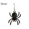 Kostümparty Ohrschmuck 1 Paar Halloween-Ohrringe für Damen, Skelett Spinne Kürbis Detaillierte Legierungsanhänger Geist Fledermaus Ohrhänger, Gothic