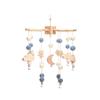 Baby Wooden Crib Mobile Bed Bell Hanging Rattle Toy Newborn Music Box Bed Bell Hanging Toys Holder Bracket Infant Crib Baby Gift