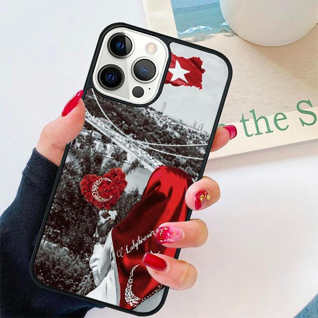 Turkey Turkish Flag Coque Shell For iPhone 17 Air 15 16 14 13 12 Pro Max 11 Pro Max Plus Phone Case Cover