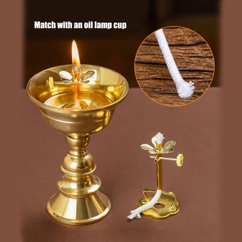 Sturdy Alloy Light Stand Base for Candle Adjustable Crafting Helper Set