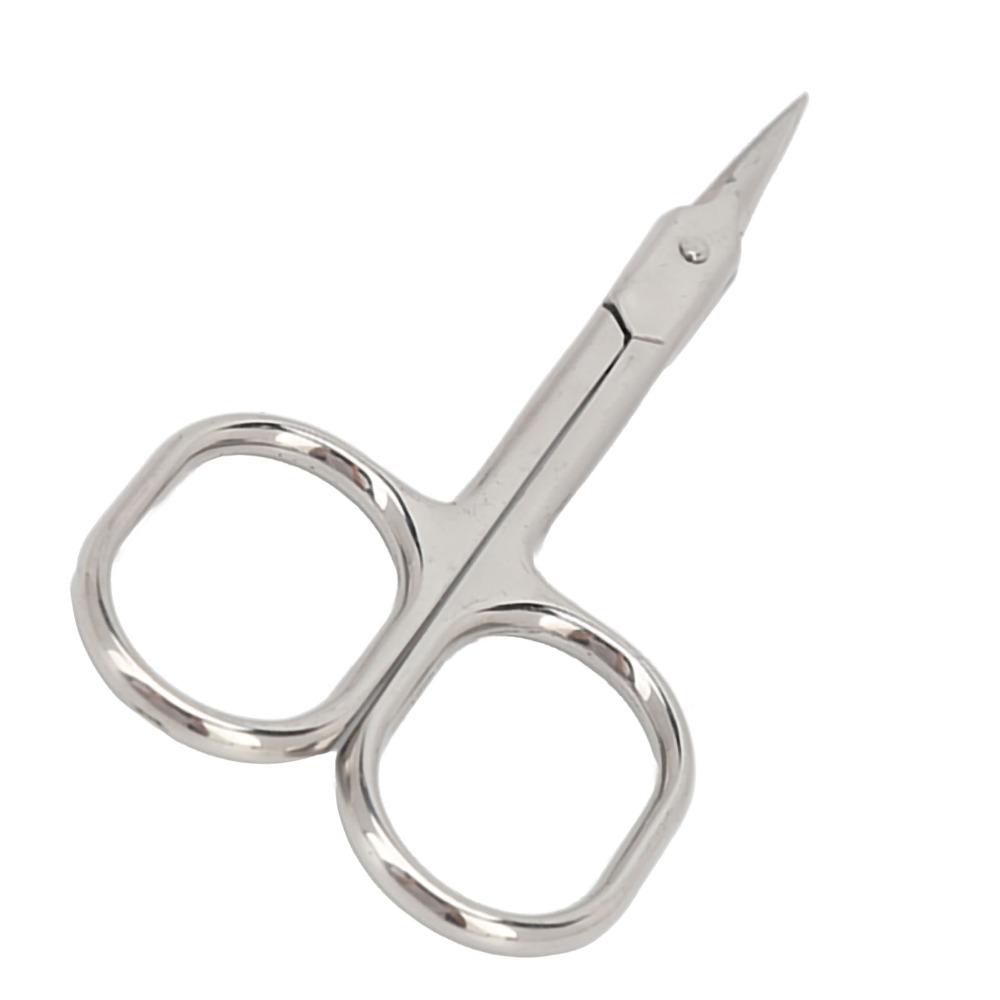 Foarfecă pentru cuticule în formă de arc Oțel inoxidabil Foarfecă de manichiură Trimmer pentru cuticulele unghiilor Manichiură