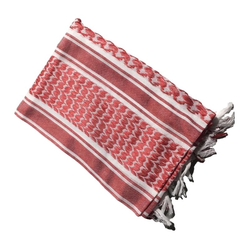 

Waves Pattern Fashion Shemagh Scarf Desert Scarves Arabian Shawl Wrap Neckerchief Head Scarf with Tassels for Men Women