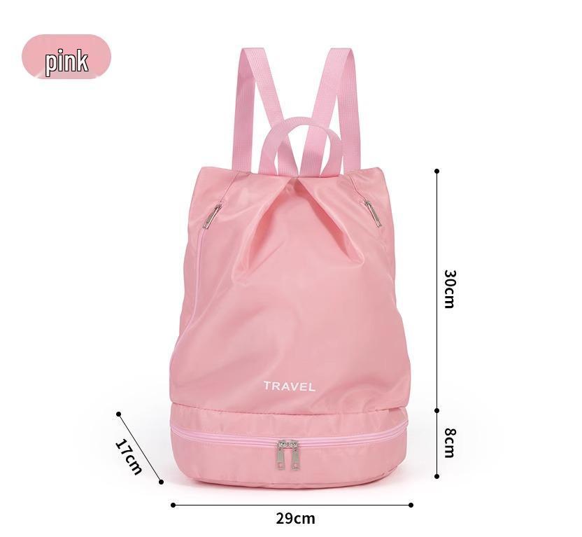 

Женский и мужской водонепроницаемый рюкзак для плавания с разделением на мокрое и сухое - Вместительная сумка для фитнеса и спорта