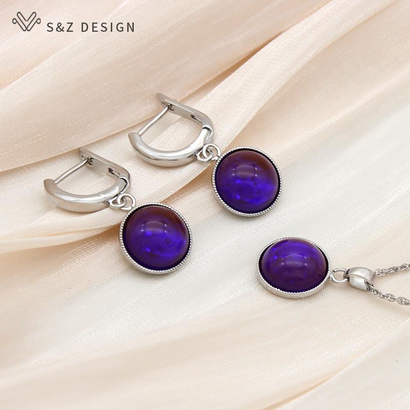 

Модные круглые серьги цвета розового золота, комплекты ювелирных изделий для женщин и девочек, кулон для свадебной вечеринки, ожерелье, прекрасный подарок