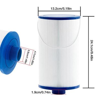Poolfilter-Kartuschen Spa-Filter Whirlpool-Kartusche Schwimmbadpumpen-Filterkartusche Kompatibel mit Modell FC-2402 Whirlpool