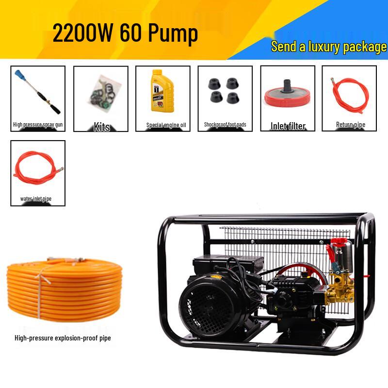 

Super Quiet High-Pressure Electric Sprayer CN plug (adapter included)