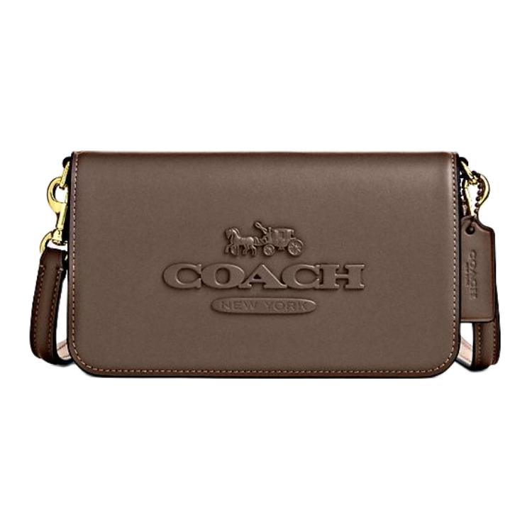 

Coach Toni 19 Brand Logo Detachable Shoulder Strap Calfskin Crossbody Bag Small Women crossbody bag Brown CT778-IMV2R Basic Set (Bag+Dust Bag)
