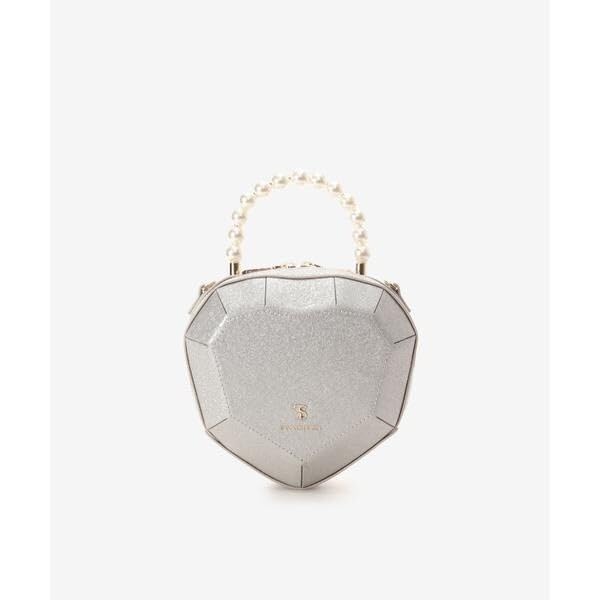 Samantha Vega Herz Perlen Schultertasche