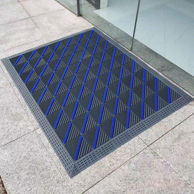Goyin Outdoor Non-Slip Dirt-Scraping Entrance Mat