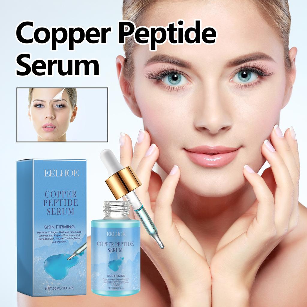 Copper Peptide Anti-wrinkle Facial Essence Reduces Fine Lines Deeply Hydrates Moisturizes Skin Moisturizes And Shrinks Pores