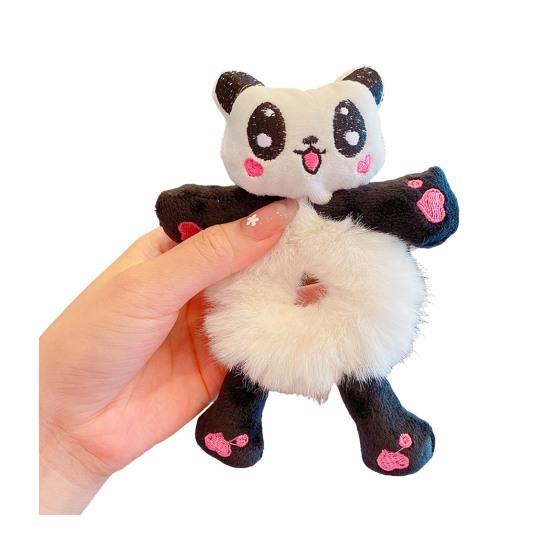 Girl Hair Rope Cartoon Frog Cat Duck Shape High Elasticity Hair Tie Versatile Colorful Hair Accessories