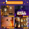 Glowing One-Eyed Night Light Halloween Dress Up Supplies Atmosphere LED Lantern Ghost Festival Theme Party Scene Layout Ornament