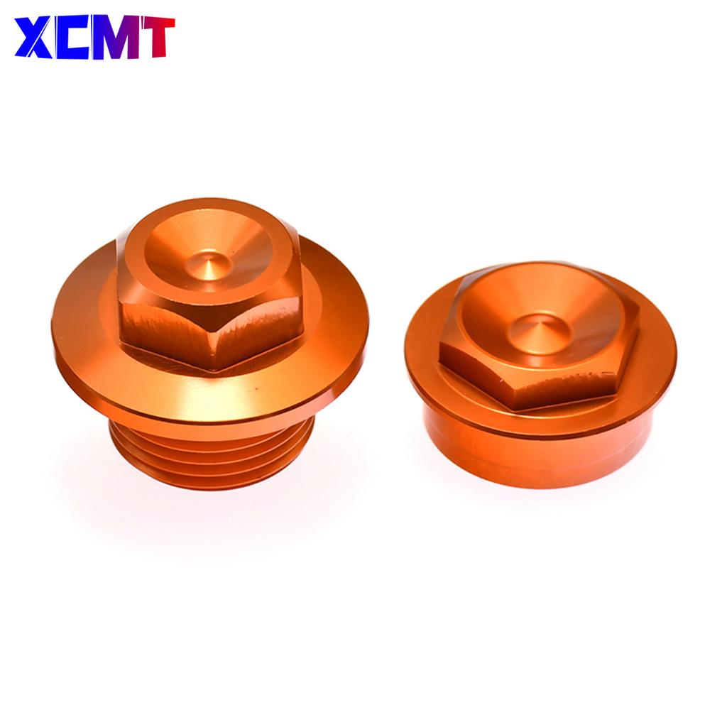 Front Wheel Lock Nut Bolt Rear Chain Adjuster Axle Block Wheel Axle Nut Cocer CNC For KTM SX SXF XC XCF EXC EXCF XCW SMR 85-530