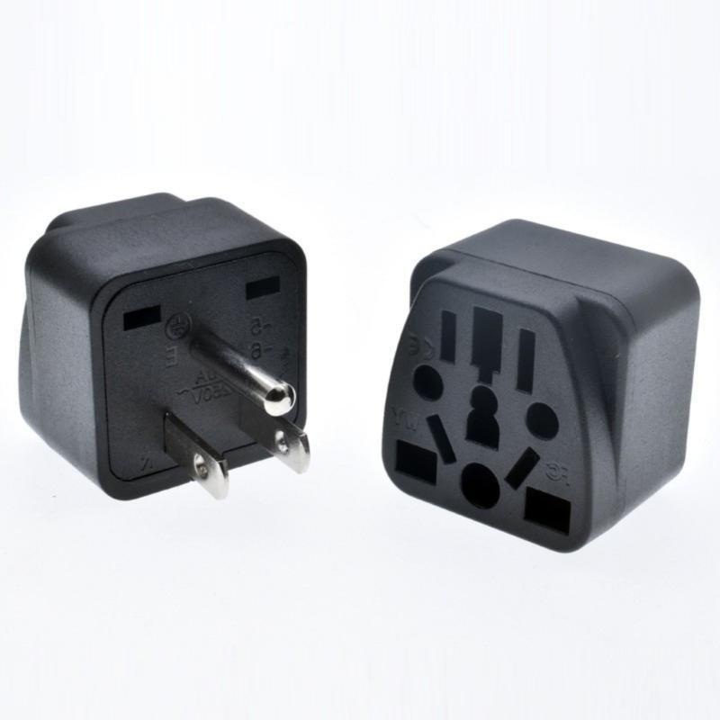 Universal Travel Adapters Travel Plugs Adapter Converts  Plugs To US Type B Upgrades for Charging Devices Active 