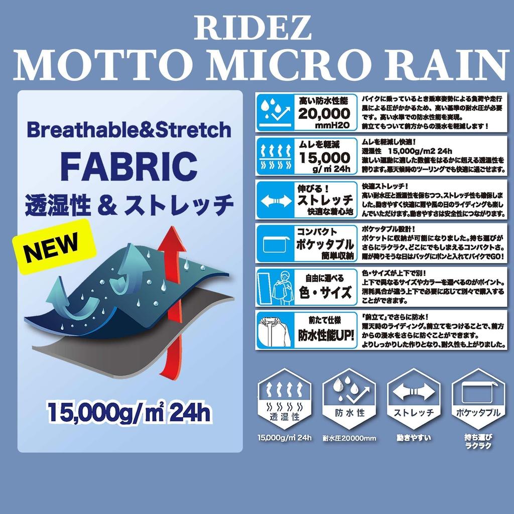 Rise MCR-JKT Rainwear, Black, S