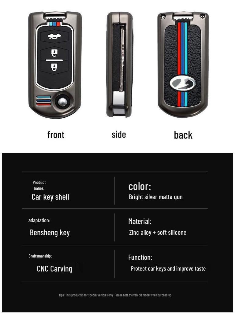 Key Cover for Besturn B70, Senya S80, B50 Metal Shell