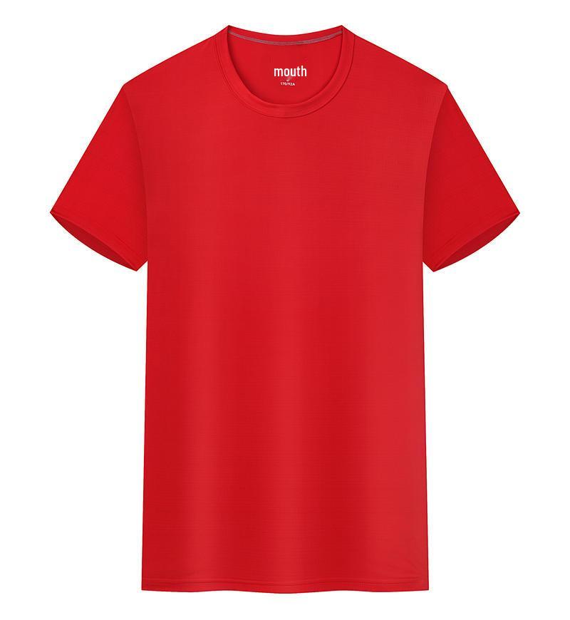 Unisex Quick-Dry Ice Silk Sports T-Shirt: Running, Badminton, Baseball Team Jersey