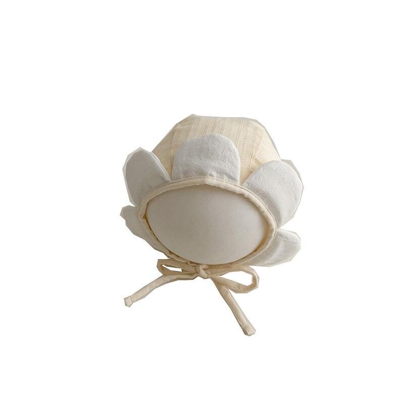 Novorozenecká čepice Ins roztomilá sluneční květinová čepice pro batole Chlapeček Holčička Jaro Léto Větruodolná čepice pro kojence 3-16 měsíců