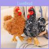 Animal Plush Toy Crows Roosters Kids Gift With Pp Cotton Filling For Playroom Decor