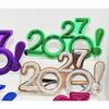 2027 Number Eyeglasses Happy New Year Glasses Diamond Glitter Sunglasses Cosplay Prop Xmas Party Decoration Funny Glasses