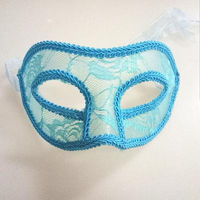 Ausgefallene handgemachte einfarbige Party-Augenabdeckung für venezianische Abend- und Abschlussball-Gesichtskostüme