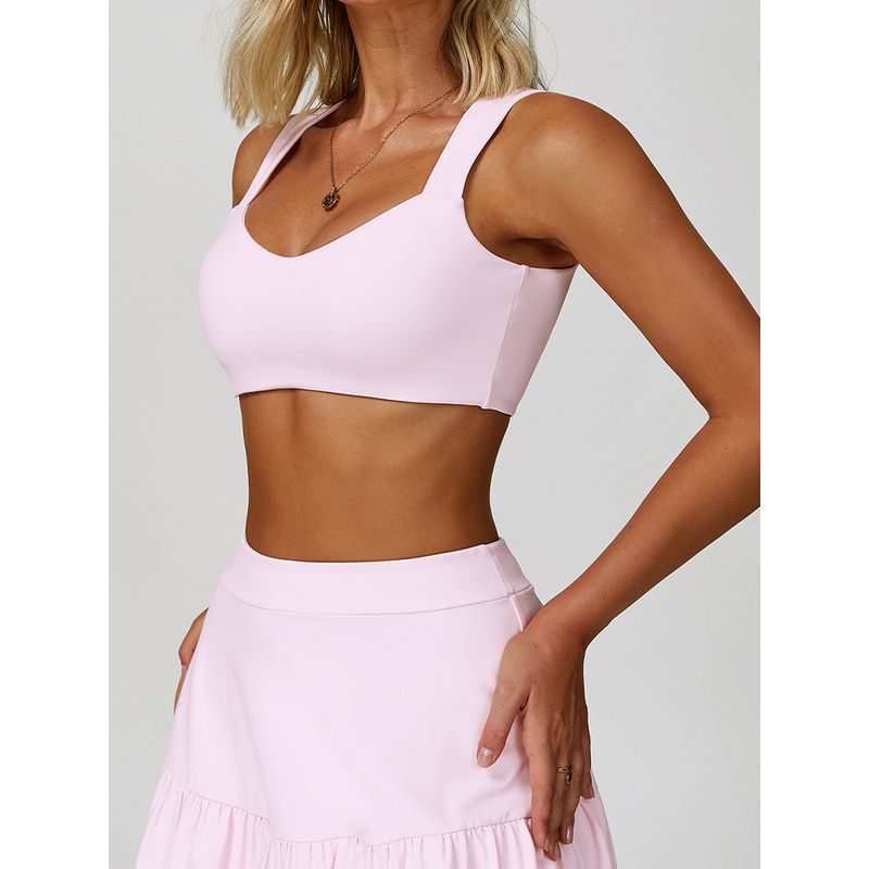 Cut Out Beauty Back Exercise Underwear Women's Shockproof Push-up Sexy Workout Clothes Tops Running Bra Outwear Yoga Vest