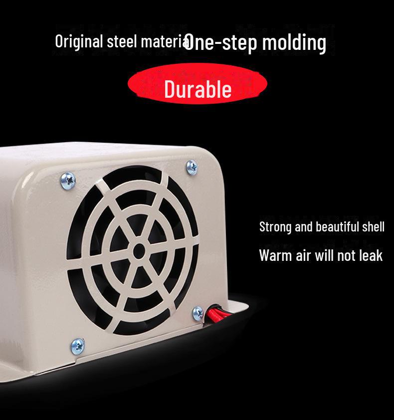 Dual-Port Cross-Border Car Heater 12V/800W 24V Heated Glass Defroster for Cars/Trucks