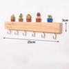 Wall-mounted Entry Wall Key Hook Household Wall Hanging Rack Key Storage Rack  For Storing Keys