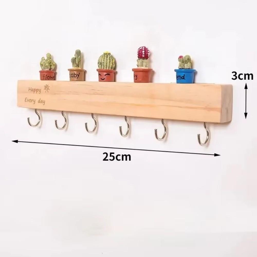 Wall-mounted Entry Wall Key Hook Household Wall Hanging Rack Key Storage Rack  For Storing Keys